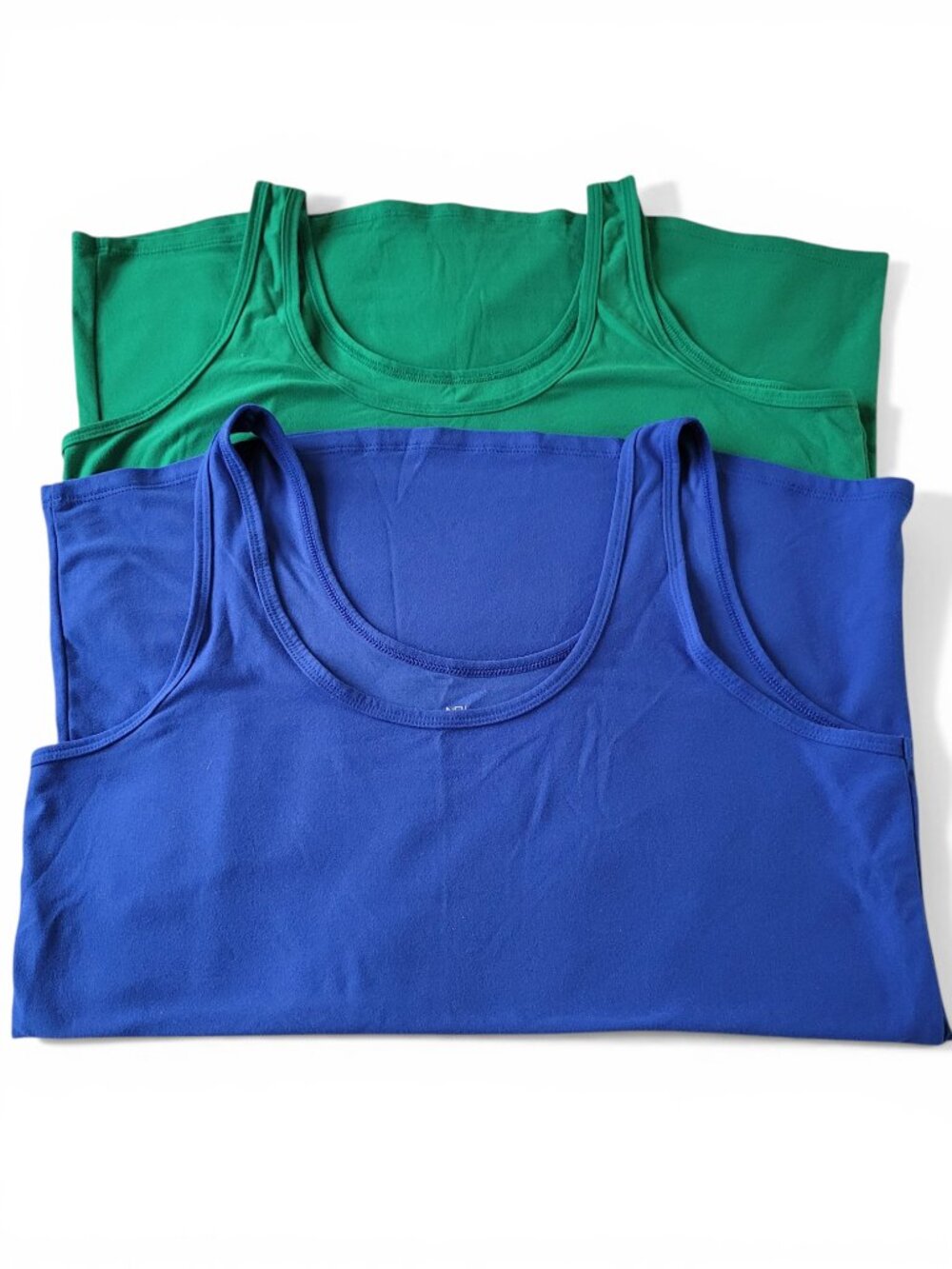 No Boundaries | Tank top bundle (2pc) | Royal Blue & Kelly Green | Size XL